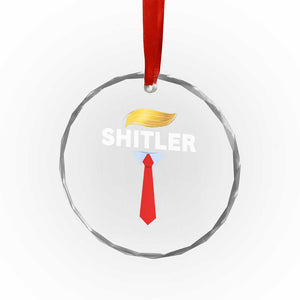 Funny Political Satire Crystal Glass Ornament Sarcastic Political Parody TS02 Print Your Wear