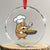 Funny Potato Cooking French Fries Crystal Glass Ornament Food Lover Gift TS12 Transparent Glass 3'' Circle Print Your Wear