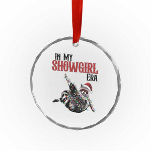 Funny Raccoon Christmas Crystal Glass Ornament In My Costume Era TS14 Print Your Wear