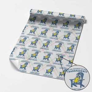 Funny Raccoon Wrapping Paper Roll In The Interest Of Full Transparency It Was Not Easy Peasy Lemon Squeezy TS14 Christmas Plaid Print Your Wear