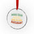 Funny Retirement Does This Make Me Look Retired Crystal Glass Ornament Groovy Retirement TS10 Transparent Glass 3'' Circle Print Your Wear