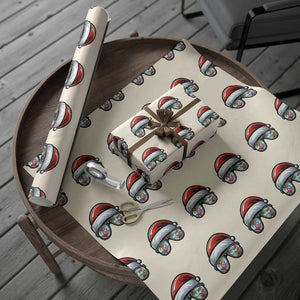 Funny Santa Sunglasses Wrapping Paper Roll Beach Christmas Vacation Graphic