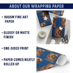 Funny Sarcastic Political Satire Wrapping Paper Roll You Are Not Jesus TS12 Print Your Wear