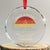 Funny Scout Crystal Glass Ornament Once A Scout Always A Pyromaniac Adventure Retro - Print Your Wear