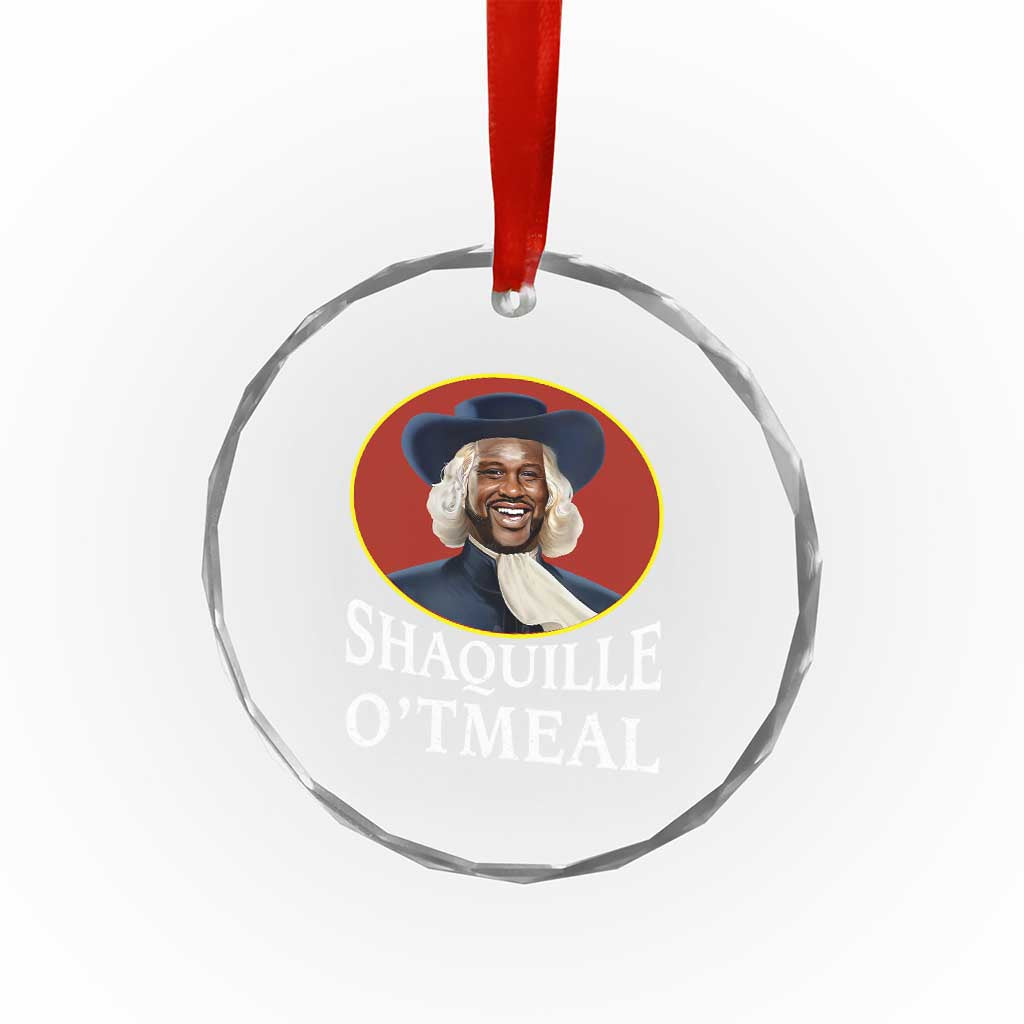 Funny Shaquille Oatmeal Crystal Glass Ornament Shaq O'neal Meme Cereal Parody TS02 Print Your Wear