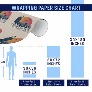 Funny Shark Lover Week Wrapping Paper Roll I Waited All Year For This Week TS02 Print Your Wear