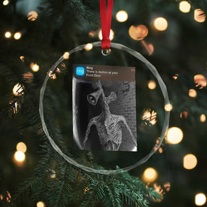 Funny Siren Head Crystal Glass Ornament Ring with Motion Meme TS10 Print Your Wear