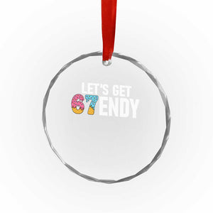 Funny Six Seven 67 Crystal Glass Ornament Lets Get Sendy 6 7 Meme Icecream TS02 Print Your Wear
