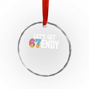 Funny Six Seven 67 Crystal Glass Ornament Lets Get Sendy 6 7 Meme Icecream TS02 Print Your Wear