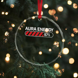 Funny Six Seven Crystal Glass Ornament Aura Energy at 67 Meme Gen Alpha Slang TS10 Print Your Wear
