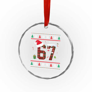 Funny Six Seven Meme Christmas Ugly Sweater Crystal Glass Ornament Trendy Tiktok Gift TS12 Print Your Wear