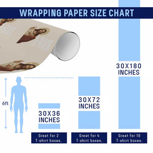 Funny Six Seven Meme Wrapping Paper Roll I Saw That 67 Times TS14 Print Your Wear