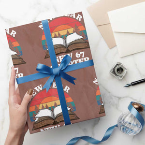 Funny Six Seven Meme Wrapping Paper Roll New Year New 67 Chapter TS14 Mocha Print Your Wear