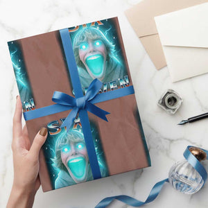 Funny Six Seven The Mason 67 Kid Gen Alpha Meme Wrapping Paper Roll TS11 Mocha Print Your Wear