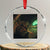 Funny Smoking Cat Crystal Glass Ornament Retro 90s Grunge Cat Selfie Streetwear Meme TS10 Transparent Glass 3'' Circle Print Your Wear