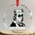 Funny St Patrick's Day Ben Dranking Crystal Glass Ornament Benjamin Franklin Retro Saint Paddy's Day - Print Your Wear