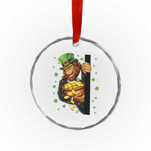 Funny St Patricks Day Bigfoot Crystal Glass Ornament Irish Revelry Gift TS12 Print Your Wear