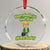 Funny St Patrick's Day Trump Crystal Glass Ornament Everybody in Pub Gettin Lucky - Print Your Wear