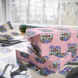 Funny Statue Of Liberty Six Seven Meme Wrapping Paper Roll What The Hell Is 67 Gift TS12 Light Pink Print Your Wear