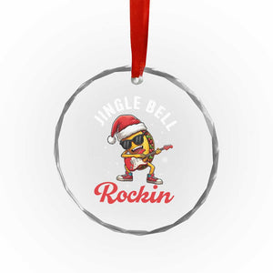 Funny Taco Christmas Crystal Glass Ornament Jingle Bell Rockin TS14 Print Your Wear