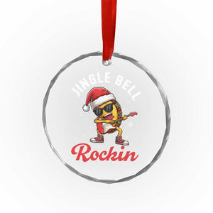 Funny Taco Christmas Crystal Glass Ornament Jingle Bell Rockin TS14 Print Your Wear
