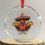 Funny Thanksgiving Turkey Crystal Glass Ornament Taco Mexican Christmas - Print Your Wear