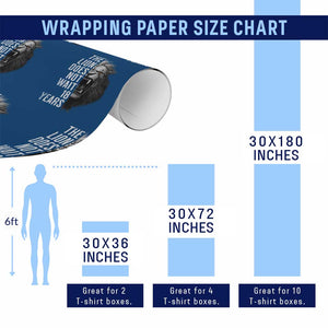 Funny The Lion Does Not Wait 18 Years Wrapping Paper Roll Lion Meme Gen Z Alpha TS11 Print Your Wear