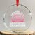 Funny This Girl Is A Fantasy Football Champion Crystal Glass Ornament Retro Champ Champion Draft - Print Your Wear
