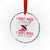 Funny Trini Crystal Glass Ornament Just Need Soca & Rum Trinidad and Tobago Flag TS10 Transparent Glass 3'' Circle Print Your Wear