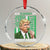 Funny Trump Make St Patrick's Day Great Again Crystal Glass Ornament Green American Flag - Print Your Wear