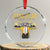 Funny Trump New Year New America 2025 Crystal Glass Ornament - Print Your Wear