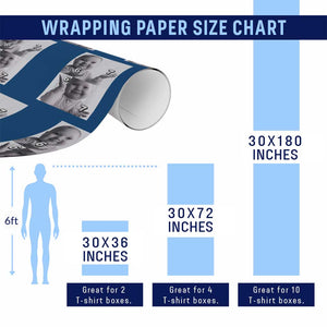 Funny Tuff Baby 67 Meme Wrapping Paper Roll Viral AI Niche Baby Six Seven Hand Gesture TS02 Print Your Wear