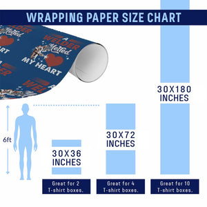 Funny Welding Welder Wife Girlfriend Wrapping Paper Roll TS14 Print Your Wear