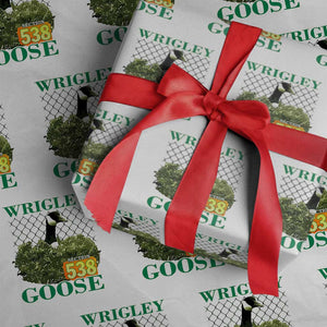 Funny Wrigley Goose Wrapping Paper Roll Section 538 Chicago TS02 White Print Your Wear