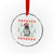 Funny Xmas Black Cat Crystal Glass Ornament Xmas Tree Killer Santa Kitten TS12 Transparent Glass 3'' Circle Print Your Wear