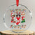 Funny Xmas Dog Owner Crystal Glass Ornament Socks Xmas Holiday TS11 Transparent Glass 3'' Circle Print Your Wear