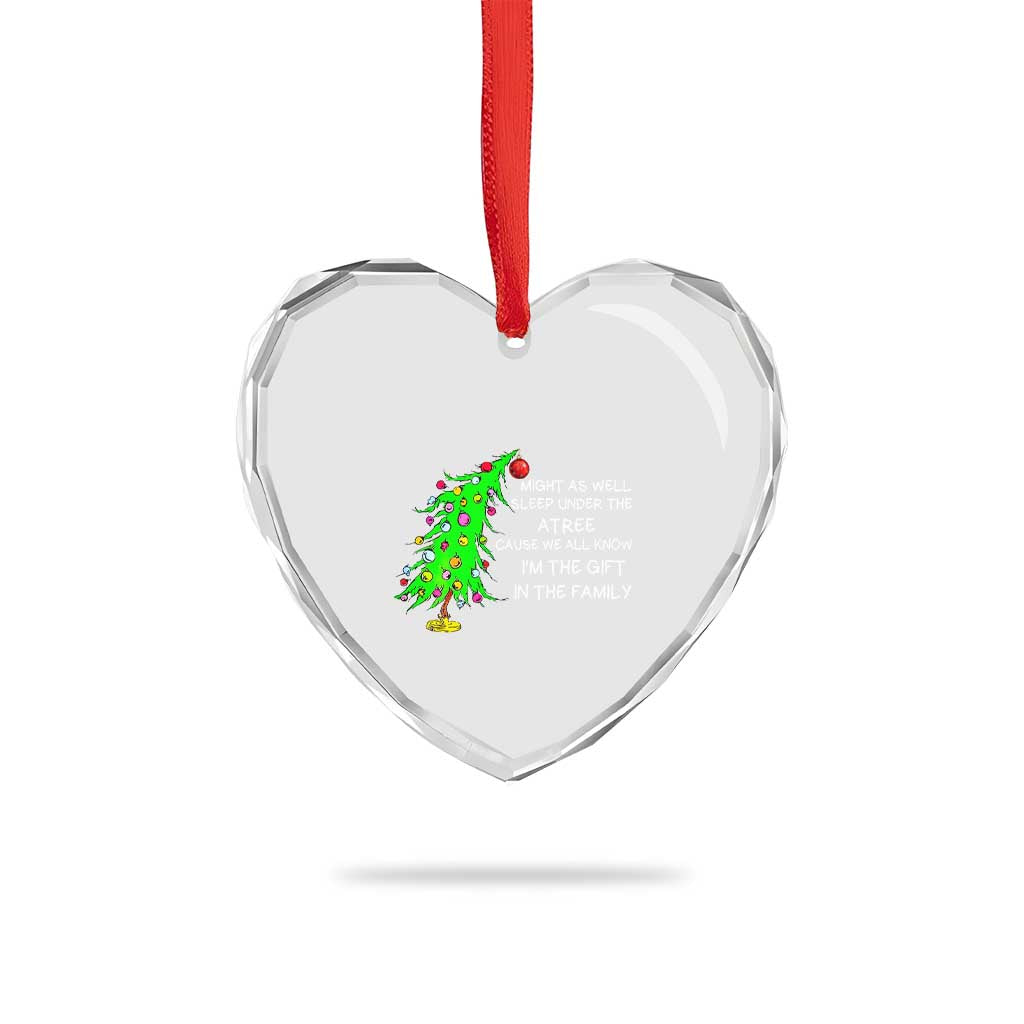 Funny Xmas Family Heart Crystal Glass Ornament Kids Teens Christmas Pajamas Girls Boys Xmas Pajamas Gift TS10 Print Your Wear