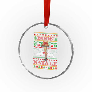 Funny Xmas Movie Crystal Glass Ornament Buon Natale Lamp Italian Christmas TS11 Print Your Wear