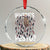 Funny Xmas Wheres Pesto Crystal Glass Ornament TS09 Transparent Glass 3'' Circle Print Your Wear