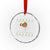 Funny Zombie Hand Basketball Xmas Gift Crystal Glass Ornament TS12 Transparent Glass 3'' Circle Print Your Wear