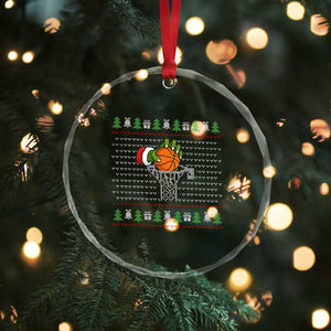 Funny Zombie Hand Basketball Xmas Gift Crystal Glass Ornament TS12 Print Your Wear