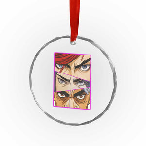 Futuristic Legends Anime Eyes Crystal Glass Ornament Gift For League Gamer Fans TS12 Print Your Wear