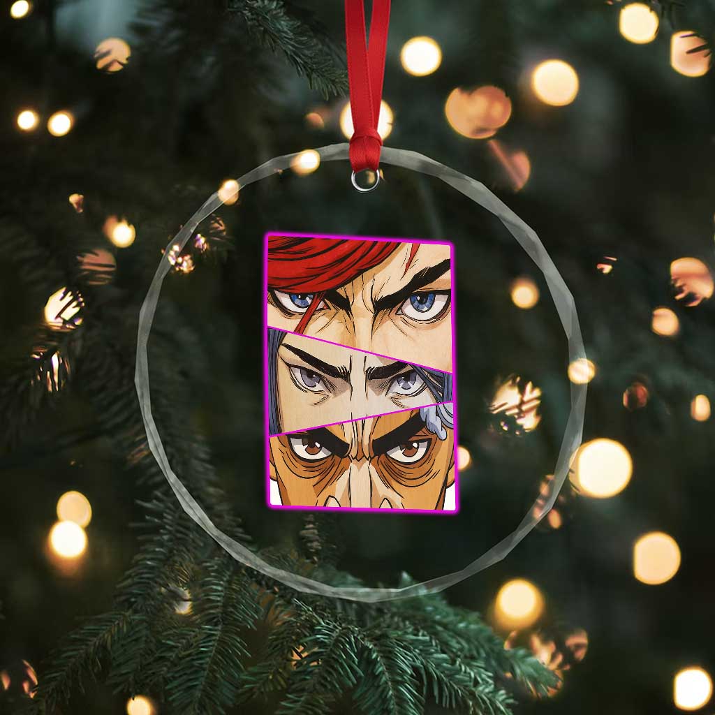 Futuristic Legends Anime Eyes Crystal Glass Ornament Gift For League Gamer Fans TS12 Print Your Wear