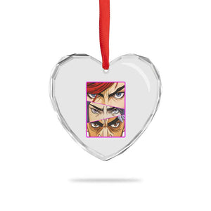Futuristic Legends Anime Eyes Heart Crystal Glass Ornament Gift For League Gamer Fans TS12 Print Your Wear