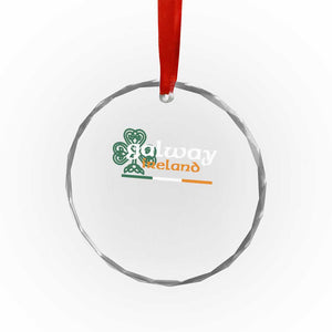Galway Ireland Crystal Glass Ornament Irish City Souvenir St Patricks Day Celtic Shamrock TS11 Print Your Wear