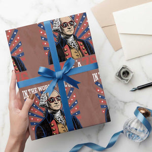 George Washington 67 Meme Wrapping Paper Roll In The World Full Of 67 Be A 76