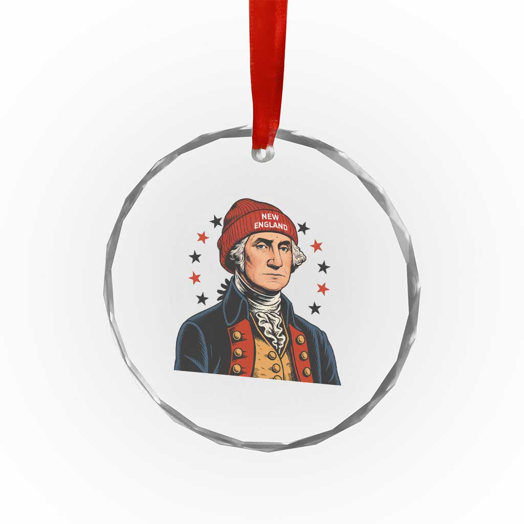 George Washington NE Football Fan Crystal Glass Ornament Vintage Colonial Gift TS12 Print Your Wear