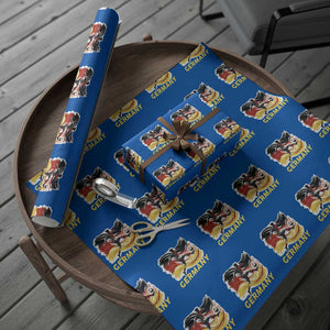 Germany Soccer Fan Wrapping Paper Roll German Football Flag Game Day Supporter
