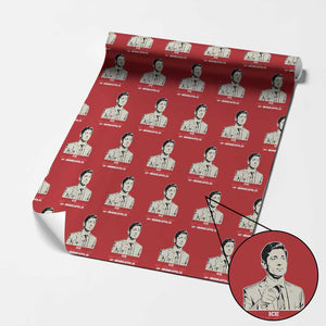 Get The F Out of Minneapolis Wrapping Paper Roll Mayor Jacob Saying Civil Resistance TS02 Red Print Your Wear