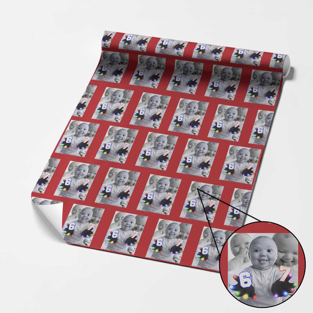 Gloving Niche 67 Ai Baby Meme Wrapping Paper Roll Six Seven Hand Funny Laughing Baby TS10 Red Print Your Wear